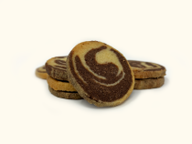 200g Schwarz-Weiß-Gebäck