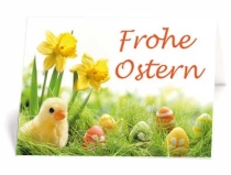 Grußkarte Ostern